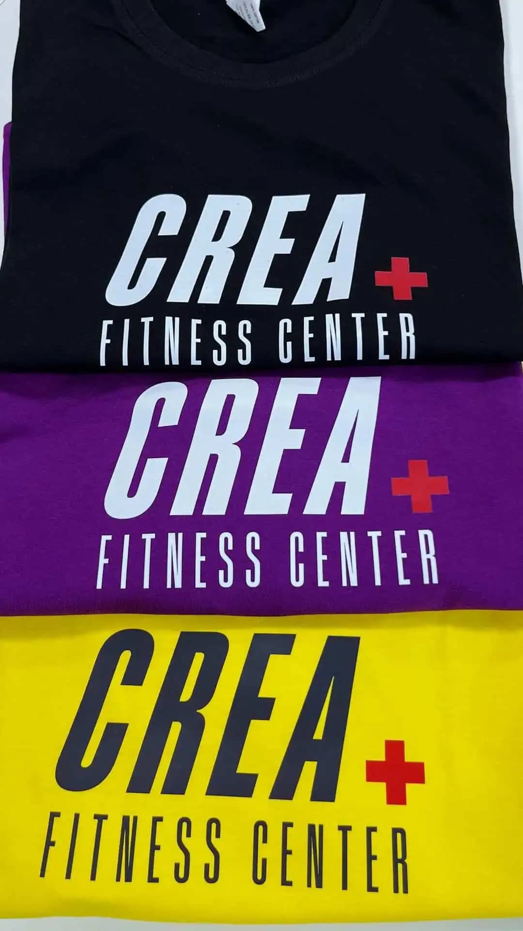 CREA Fitness Center — Stampa Maglie
